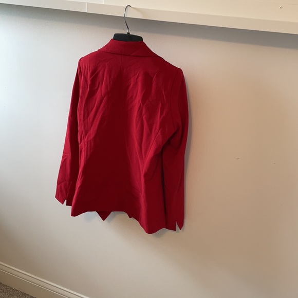 Shopbop Basics Classic Red Blazer - Picture 5 of 9